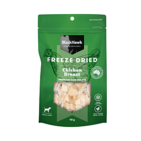 Black Hawk Freeze Dried Dog Treats Chicken Breast 40g Front
