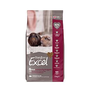 Burgess Excel Indoor Guinea Pig Nuggets 1.5kg