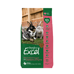 Burgess Excel Mature Rabbit Nuggets with Cranberry & Thyme 1.5kg