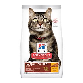 Hill's Science Diet Hairball Control Senior Adult 7+ Dry Cat Food