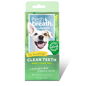 Tropiclean Clean Teeth Oral Care Gel 118mL