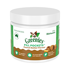 Greenies Pill Pockets Peanut Butter Dog Treats 30 Pack