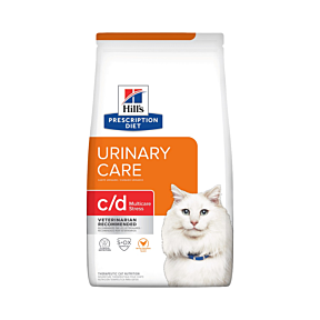Hill's Prescription Diet Cat c/d Urinary Care Multicare Stress Chicken Update