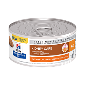 Hill's Prescription Diet Cat k/d Kidney Care Pate with Chicken 24 x 156g