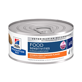 Hill's Prescription Diet Cat z/d Skin & Food Sensitivities 24 x 156g front