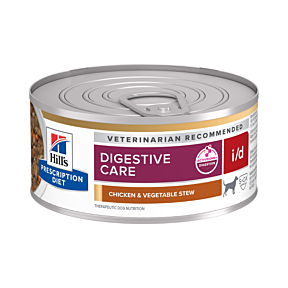 Hill's Prescription Diet Dog i/d Digestive Care Chicken & Veg Stew 24 x 156g Update