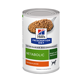 Hill's Prescription Diet Dog Metabolic Weight Loss & Maintenance Chicken 12 x 370g