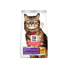 Hill's Science Diet Adult Cat Sensitive Stomach & Skin Chicken & Rice