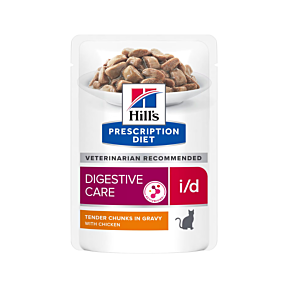 Hills Prescription Diet Cat i/d Digestive Care Chicken 12x84g Pouch