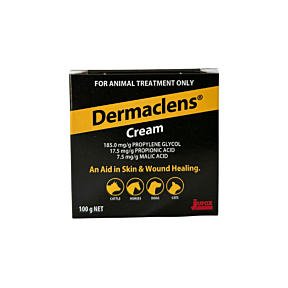 Jurox Dermaclens Cream 100g Short Expiry