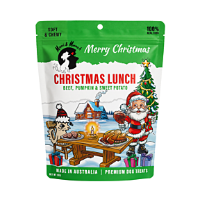 Mimi & Munch Christmas Lunch Dog Treats 90g Front Image