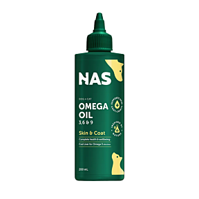 Natural Animal Solutions Omega Oil 3 6 & 9 Skin & Coat Dogs & Cats 200ml