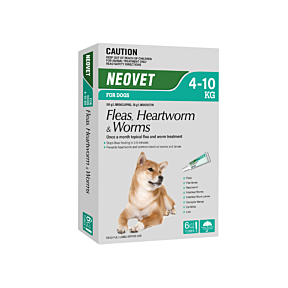 Neovet Dog Medium 4-10kg Aqua 6 Pack Short Expiry