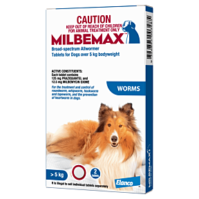 Milbemax Allwormer Dog Large 5-25Kg