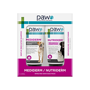 PAW Infected Skin Shampoo & Conditioner Duo Pack