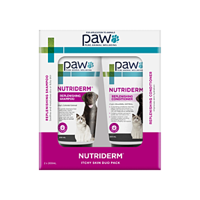 PAW NutriDerm Itchy Skin Shampoo & Conditioner Duo Pack