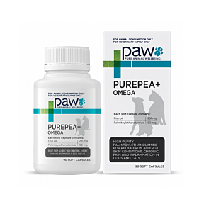 PAW PurePEA+ Omega Dog & Cat 90 Capsules