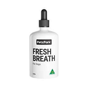 Petz Park Fresh Breath Dental Drops 60ml Front