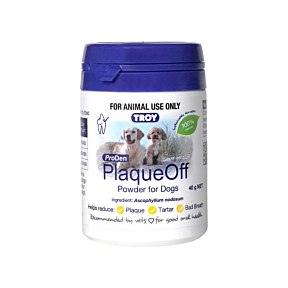PlaqueOff Powder for Dogs 40g Front Image