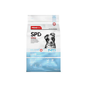 Prime100 SPD Air Dried Puppy Lamb Apple & Blueberry 2.2kg Front
