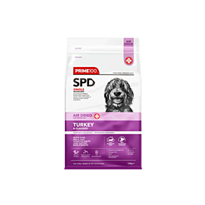 Prime100 SPD Air Dried Turkey & Flaxseed Front