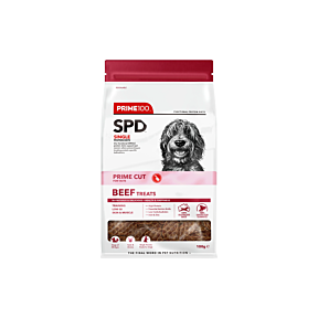 Prime100 SPD Prime Cut Dog Treats Beef 100g Front