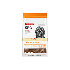 Prime100 SPD Prime Cut Dog Treats Chicken 100g Front