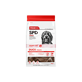 Prime100 SPD Prime Cut Dog Treats Duck 100g Front