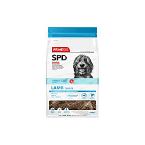 Prime100 SPD Prime Cut Dog Treats Lamb 100g Front