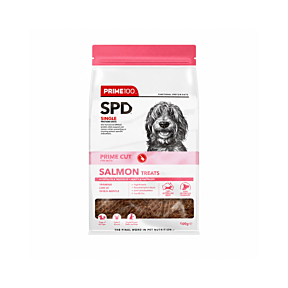 Prime100 SPD Prime Cut Dog Treats Salmon 100g Front