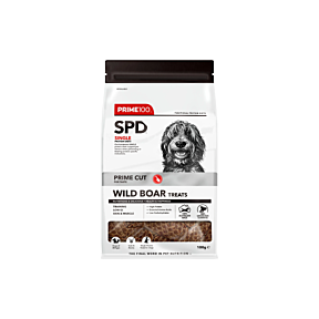 Prime100 SPD Prime Cut Dog Treats Wild Boar 100g Front