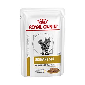 Royal Canin Veterinary Diet Cat Urinary S/O Moderate Calorie 12 x 85g