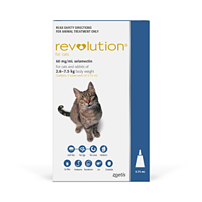 Revolution Cat 2.5kg - 7.5kg Blue Update