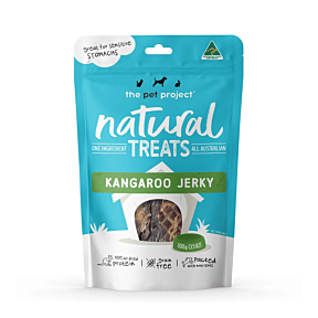 The Pet Project Natural Treats Kangaroo Jerky 100g