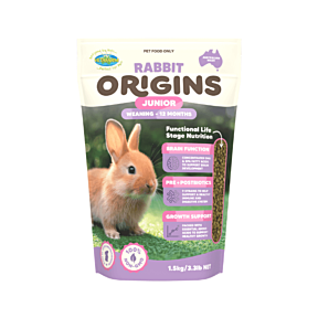 Vetafarm Rabbit Origins Junior Rabbit Food 1.5kg